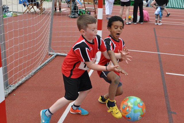 Et pour ne pas se refroidir, un petit match de foot